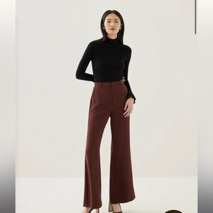 Pvara regular flare pants